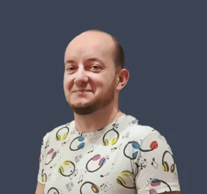 Portrait of Daniel Marczydło in a professional pose