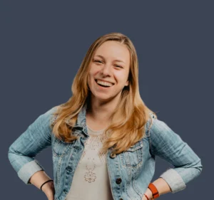 Weronika, Senior Frontend Developer, smiling in a professional profile photo.